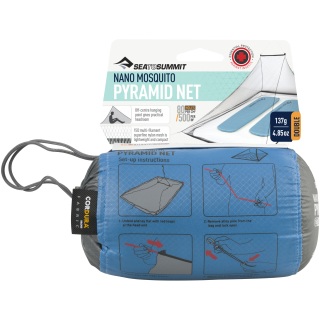 Moskitiera SEA TO SUMMIT Nano Mosquito Pyramid Net Double
